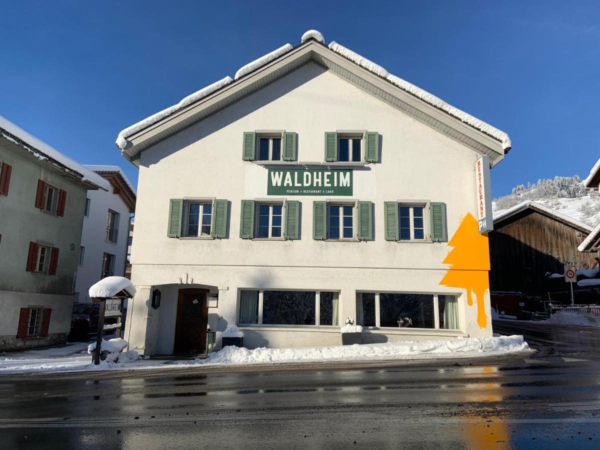 Waldheim Pension Laax Wohnung Лакс Екстер'єр фото